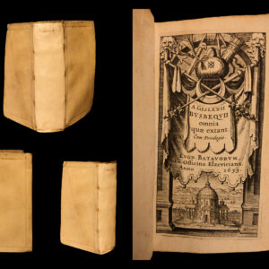 1633 Turkish Letters of Busbecq Turkey Constantinople Ottoman Turks War Sultans