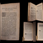 1633 Turkish Letters of Busbecq Turkey Constantinople Ottoman Turks War Sultans