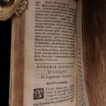 1633 Turkish Letters of Busbecq Turkey Constantinople Ottoman Turks War Sultans
