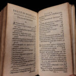1633 Turkish Letters of Busbecq Turkey Constantinople Ottoman Turks War Sultans