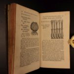 1726 Flowers & Plants of Europe BOTANY Caspar Bauhin Pinax Illustrated 2v SET