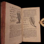 1726 Flowers & Plants of Europe BOTANY Caspar Bauhin Pinax Illustrated 2v SET