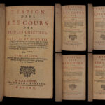 1715 Turkish Spy Ottoman Persian Empire Constantinople Turkey Illustrated 6v SET