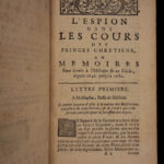 1715 Turkish Spy Ottoman Persian Empire Constantinople Turkey Illustrated 6v SET