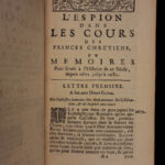 1715 Turkish Spy Ottoman Persian Empire Constantinople Turkey Illustrated 6v SET