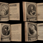 1723 Memoires of Philippe de Comines King Louis IX France Political Philosophy 5v Set