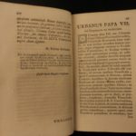 1735 1st ed Cardinal Annibale Albani Catholic Rites Liturgy Pontificale Romanum