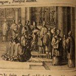 1735 1st ed Cardinal Annibale Albani Catholic Rites Liturgy Pontificale Romanum