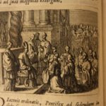 1735 1st ed Cardinal Annibale Albani Catholic Rites Liturgy Pontificale Romanum