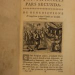 1735 1st ed Cardinal Annibale Albani Catholic Rites Liturgy Pontificale Romanum