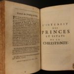 1670 Habsburg Memoirs AUSTRIA Leopold II Holy Roman Empire 2v SET European Wars