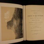 1878 1st ed Government Survey of US MAPS Border CANADA Native Americans Indians