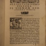 1569 Life of Genoa Admiral Andrea Doria Italian Mercenary Holy Roman WARS Naples