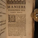 1632 Guibert’s Charitable Physician Remedies Homeopathy Medicine Alchemy Drugs