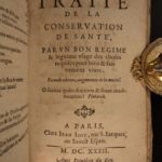 1632 Guibert’s Charitable Physician Remedies Homeopathy Medicine Alchemy Drugs