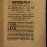 1609 1st ed Beatus Saxony Saxon LAW Jurisprudence Politics Chronicle Anglo-Saxon