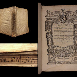 1567 1st ed Poccianti Monastic Order of Servites Catholic Virgin Mary Mariology