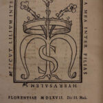 1567 1st ed Poccianti Monastic Order of Servites Catholic Virgin Mary Mariology