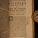 1693 1st ed Louis of Bourbon Prince of Conde France WAR French Battles 2v Set