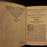 1557 1st ed Life of Pope Leo X Adrian VI Catholic Papacy Vatican Pompeo Colonna