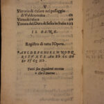 1565 History of Caesar Maggi of Naples WARS of Italy Italian Military Contile