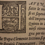 1565 History of Caesar Maggi of Naples WARS of Italy Italian Military Contile