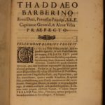 1631 1ed Vatican Library Curator Praefecto Urbis Felice Contelori ROME Papacy