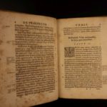 1631 1ed Vatican Library Curator Praefecto Urbis Felice Contelori ROME Papacy