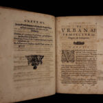 1631 1ed Vatican Library Curator Praefecto Urbis Felice Contelori ROME Papacy