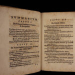 1631 1ed Vatican Library Curator Praefecto Urbis Felice Contelori ROME Papacy