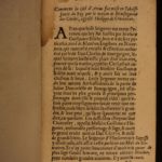 1597 Memoires of Philippe Commines King Louis XI France Charles VIII Political