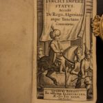 1634 Byzantine Ottoman Turkey CONSTANTINOPLE Tunisia ELZEVIER 2in1 Laet & Gilles