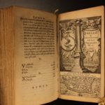 1634 Byzantine Ottoman Turkey CONSTANTINOPLE Tunisia ELZEVIER 2in1 Laet & Gilles