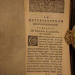 1634 Byzantine Ottoman Turkey CONSTANTINOPLE Tunisia ELZEVIER 2in1 Laet & Gilles
