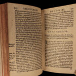 1597 Memoires of Philippe Commines King Louis XI France Charles VIII Political