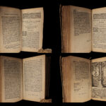 1634 Byzantine Ottoman Turkey CONSTANTINOPLE Tunisia ELZEVIER 2in1 Laet Gilles