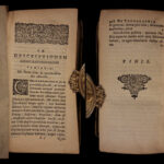 1634 Byzantine Ottoman Turkey CONSTANTINOPLE Tunisia ELZEVIER 2in1 Laet Gilles