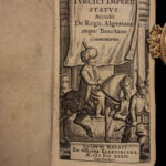 1634 Byzantine Ottoman Turkey CONSTANTINOPLE Tunisia ELZEVIER 2in1 Laet Gilles