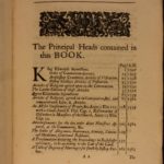 1684 Rare Anglican Sparrow Documents King Edward VI James I Charles I Elizabeth
