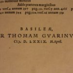 1579 1st ed Carolus Sigonius History of Roman Empire ROME Goths War Libri XX