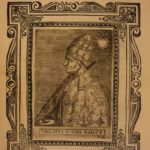 1589 1st Pope Sixtus V Vatican City ROME Italy Pinadello Illustrated Portraits
