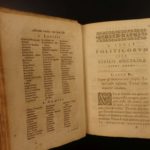 1594 Political Philosophy & Economics Justus Lipsius Exempla Politica Libri VI