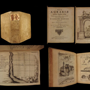 1674 1ed Willem Goes Agriculture Gardening Rural Economics Farming Illustrated