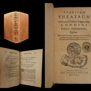 1649 Tragicum Theatrum Londini Cromwell England Charles I Execution Royalists