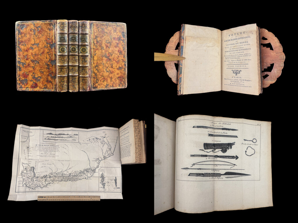 1787 1ed good hope voyages sparrman captain cook maps illustrated 3v set africa | a rare book on the second voyage of captain cook by andres sparrman, who accompanied cook on that second voyage. Anders sparrman (1748 – 1820) was a swedish naturalist, abolitionist and an apostle of carl linnaeus. We find other examples of this same edition for sale elsewhere for $3,200! Click the description & details tab below to learn more.