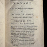 1787 1ed Good Hope Voyages Sparrman Captain Cook MAPS Illustrated 3v SET Africa