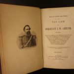 1873 1st ed Life of Sergeant Isaac Ambler CIVIL WAR Illustrated Native Americans