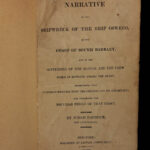 1818 Capt Paddock Shipwreck of OSWEGO Africa Slave Trade Slavery Arab Pirates