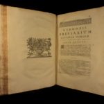 1683 Eutropius History of ROME Constantinople Julian Persians Valens Latin RARE