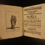 1710 1ed Abraham Sancta Clara Geistlicher Kramer-Laden German Pigskin Binding!
